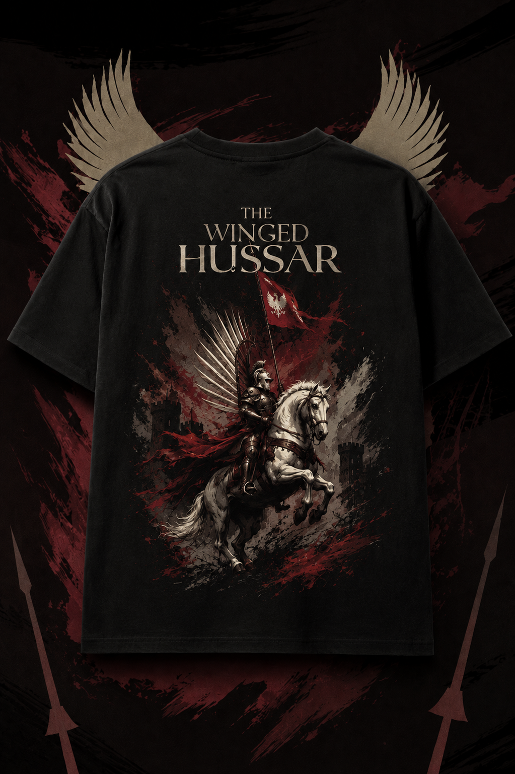 The Winged Hussar Oversize Tişört
